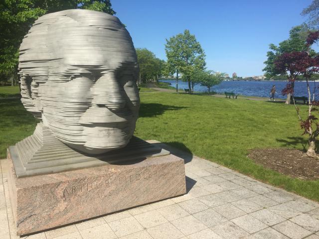 Arthur Fieldler by Charles River