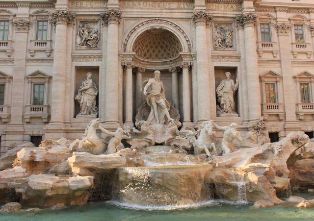 Image of the Trevi Fountains