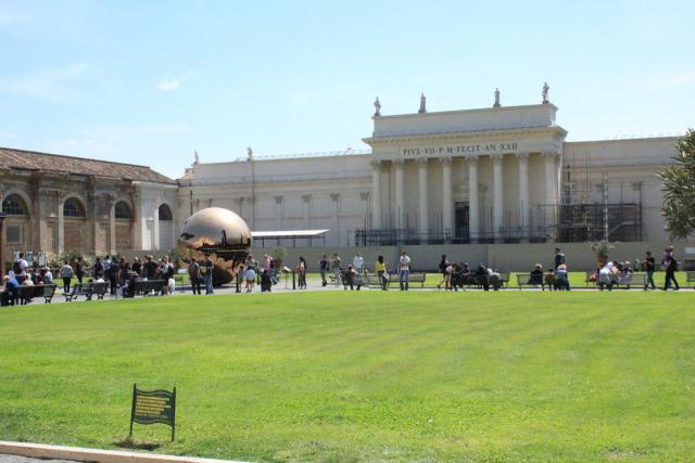 Courtyard Image in the Vatican City