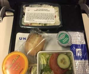 Chicago to Heathrow In flight Meal