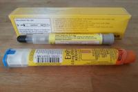 Image of expired allergy medication - Epipens